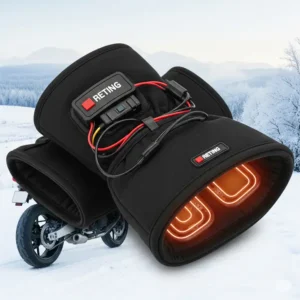 Heated mitt liners designed for motorcyclists, providing essential hand warmth during chilly rides.