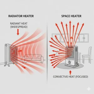 Radiator Heater vs Space Heater: 7 Key Differences That Matter Most in ...