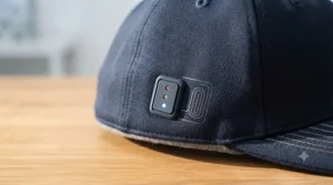Infographic displaying three different heat settings on a control button.
